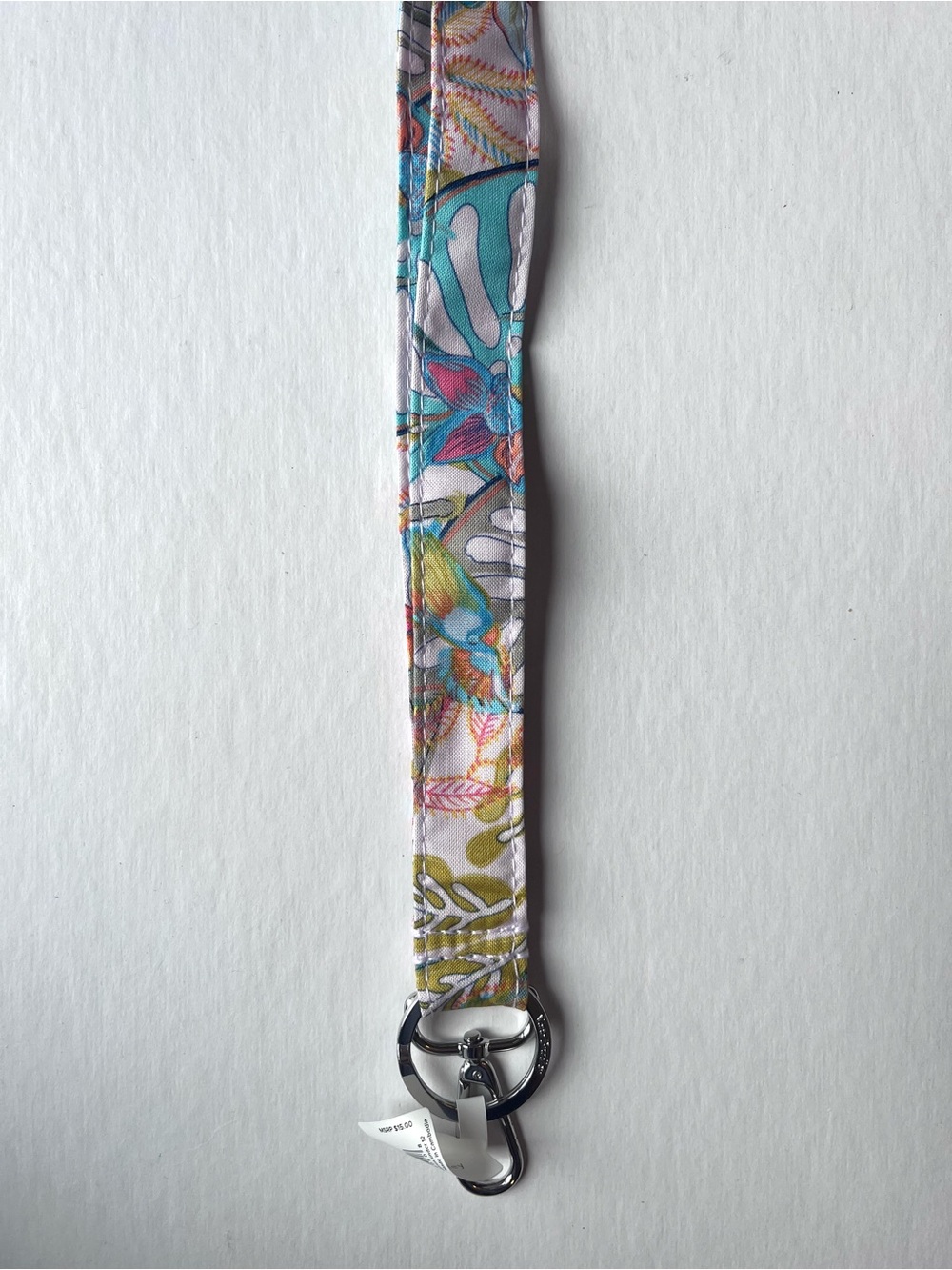 Vera Bradley Women’s Thick Floral Lanyard in Rain Forest Canopy NWT Key Holder